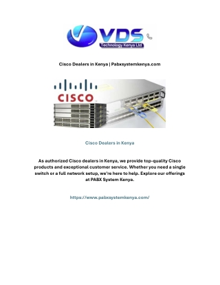 Cisco Dealers in Kenya | Pabxsystemkenya.com