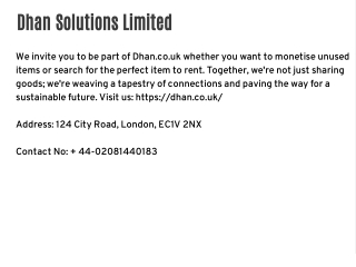 Dhan UK
