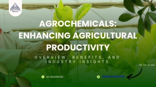 agrochemicals enhancing agricultural productivity