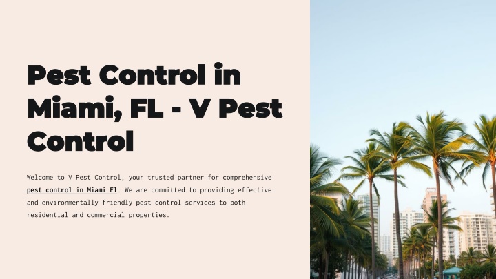 pest control in miami fl v pest control