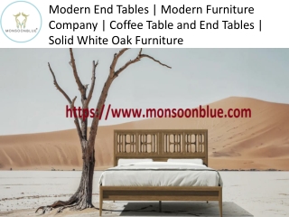 Modern furniture company