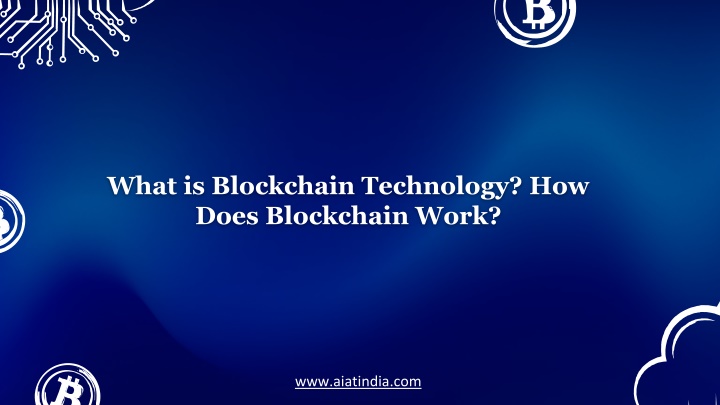 what is blockchain technology how does blockchain work