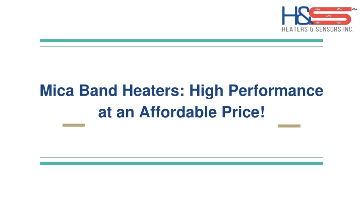 mica band heaters high performance at an affordable price