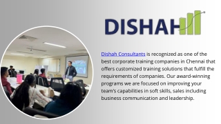 Leading Corporate Training Company in Chennai