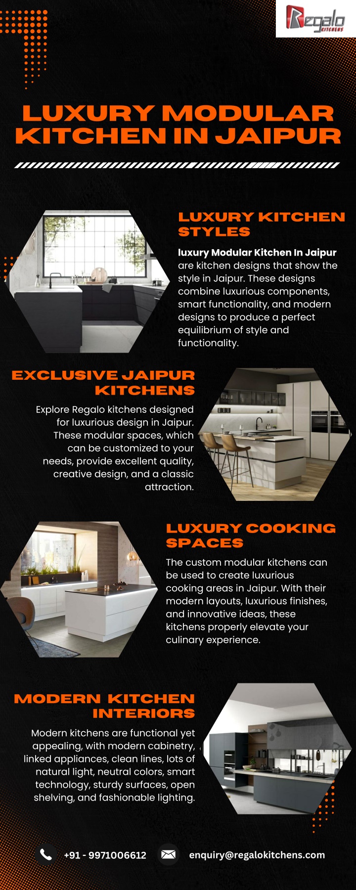 luxury modular kitchen in jaipur