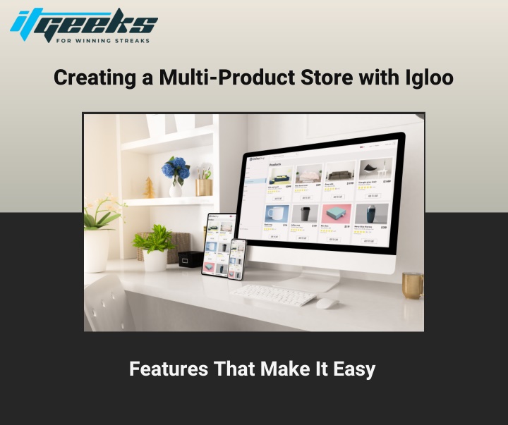 creating a multi product store with igloo