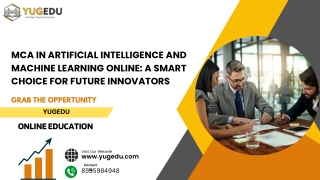 mca in artificial intelligence and machine