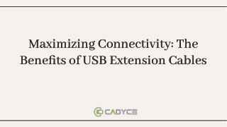 High-Quality USB Extension Cable for Seamless Connectivity