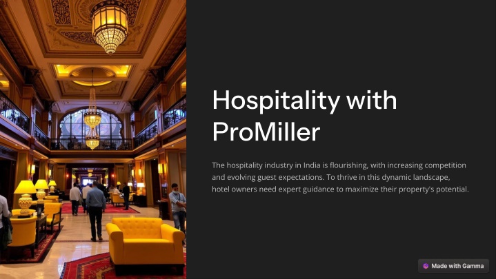 hospitality with promiller