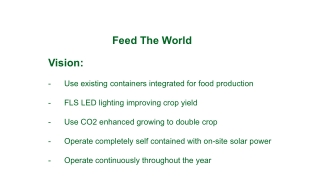 feed the world