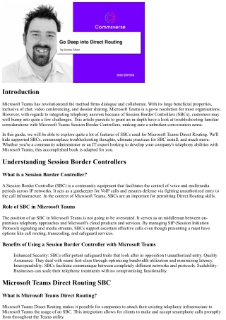 introduction