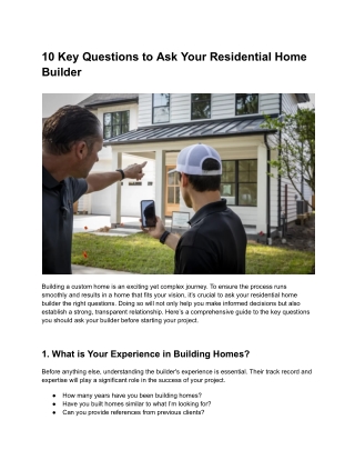 Coral Isle Builders: Crafting Exceptional Residential Homes