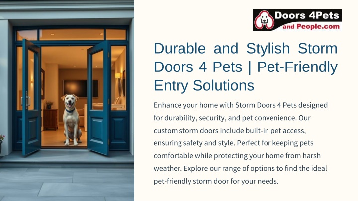 durable and stylish storm doors 4 pets