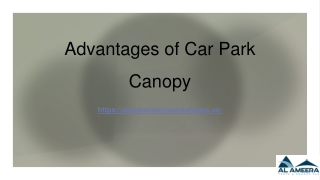 advantages of car park