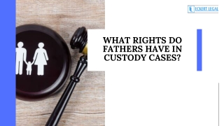 what rights do fathers have in custody cases