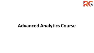 advanced analytics course