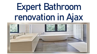 Expert Bathroom renovation in Ajax