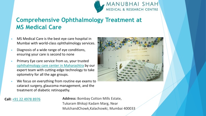 comprehensive ophthalmology treatment at ms medical care