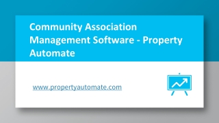 Community Association Management Software | Property Automate