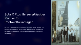 solarx plus ihr zuverl ssiger partner