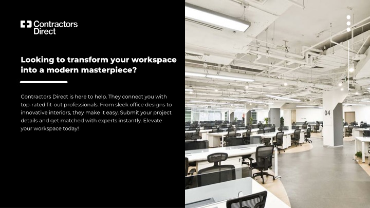 looking to transform your workspace into a modern