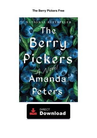 The Berry Pickers Online