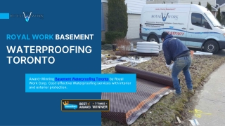 Royal Work Basement Waterproofing Toronto