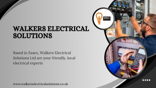 walkers electrical solutions
