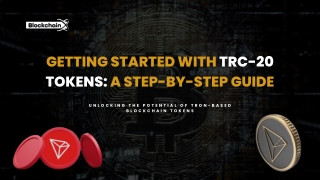 getting started with trc 20 tokens a step by step
