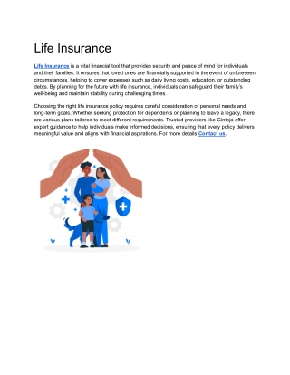life insurance