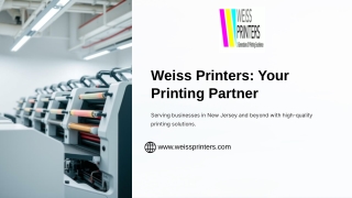 Business Printers in New Jersey | Weissprinters