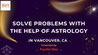 solve problems with the help of astrology