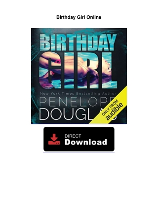 Birthday Girl Ebook