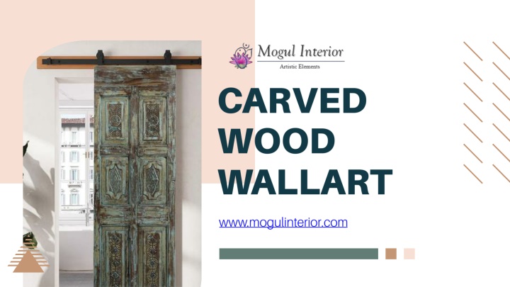 carved wood wallart