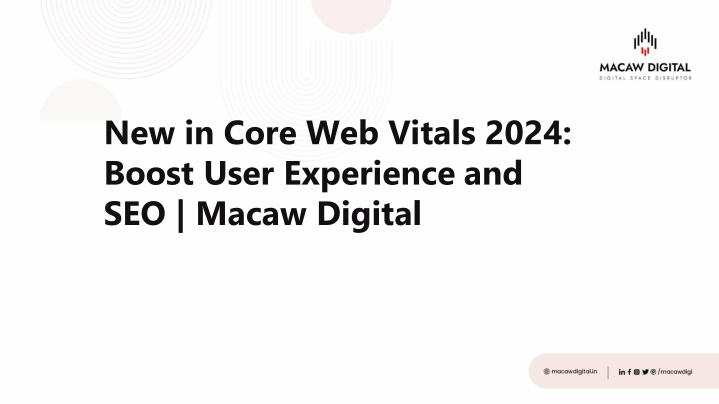 new in core web vitals 2024 boost user experience