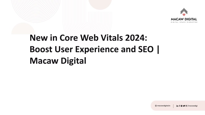 new in core web vitals 2024 boost user experience