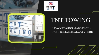 Get Back on the Road Fast with TNT Towing’s AMA Towing Services