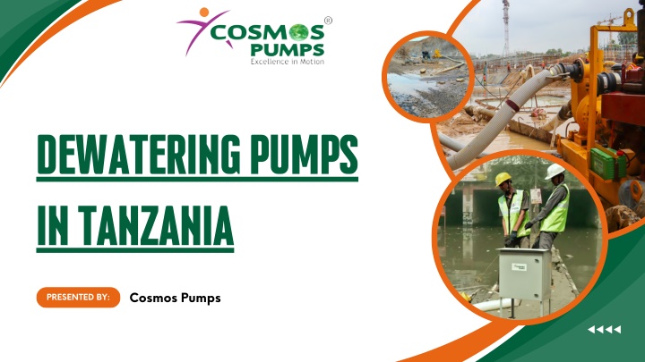 dewatering pumps in tanzania