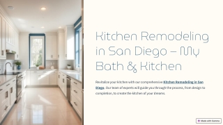 Kitchen Remodeling in San Diego – My Bath & Kitchen