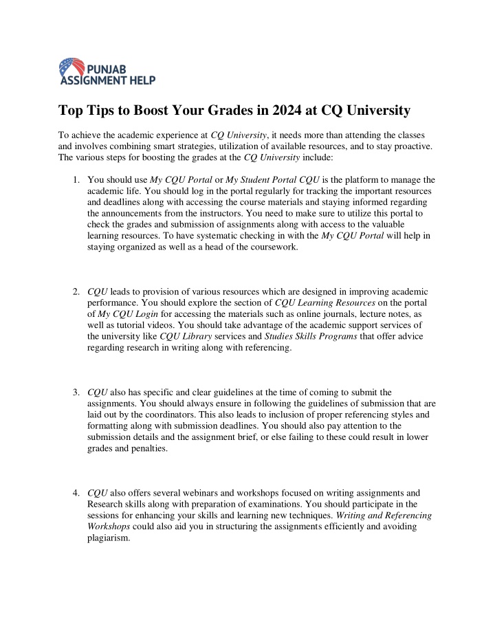 top tips to boost your grades in 2024