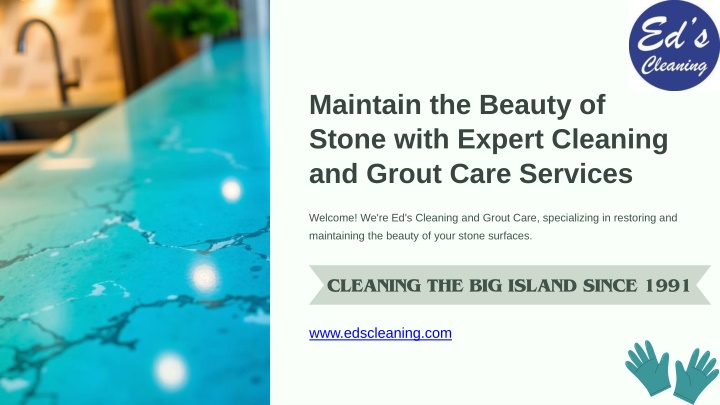 maintain the beauty of stone with expert cleaning