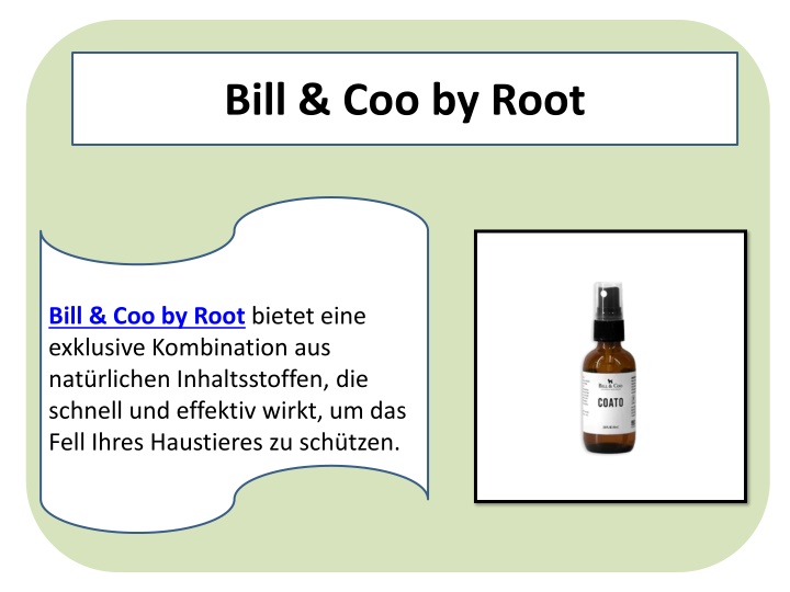 bill coo by root