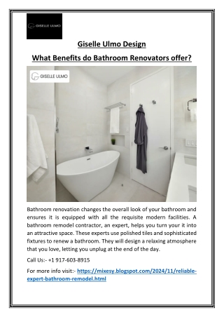 Best Bathroom Remodeling Companies in New York City