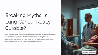 Can Lung Cancer Be Cured? Busting Myths and Misconceptions