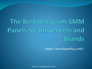 The Best Instagram SMM Panels for Influencers and Brands