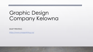 Graphic Design Company Kelowna Canada