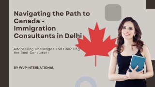 Navigating the Path to Canada - Immigration Consultants in Delhi