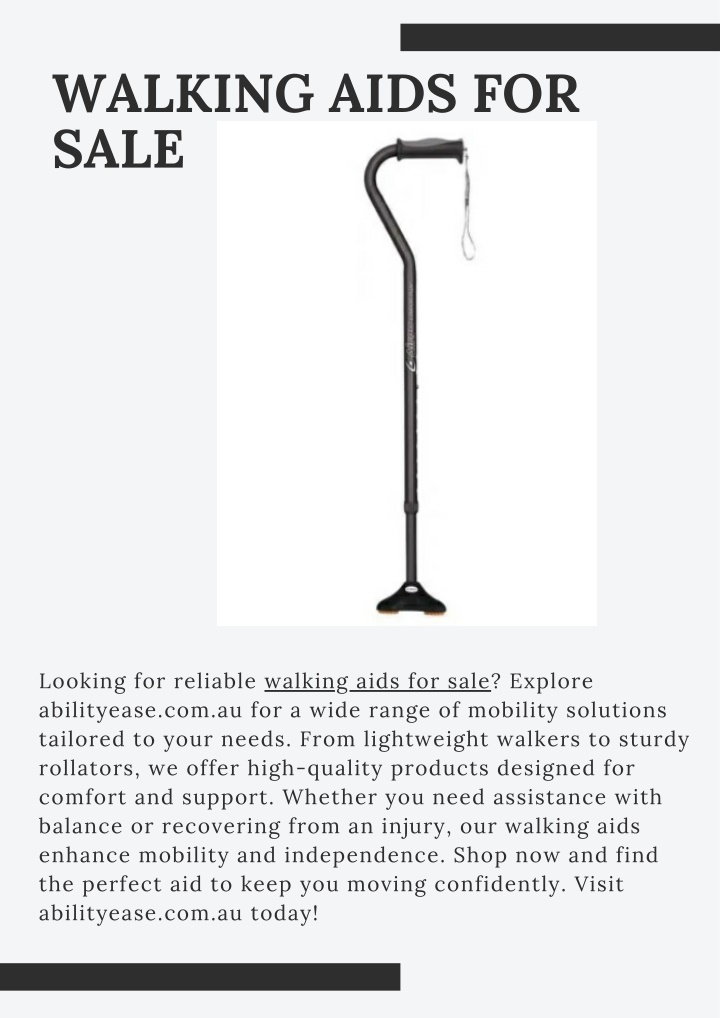 walking aids for sale