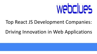 top react js development companies