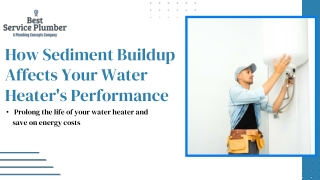 How Sediment Buildup Affects Your Water Heater's Performance